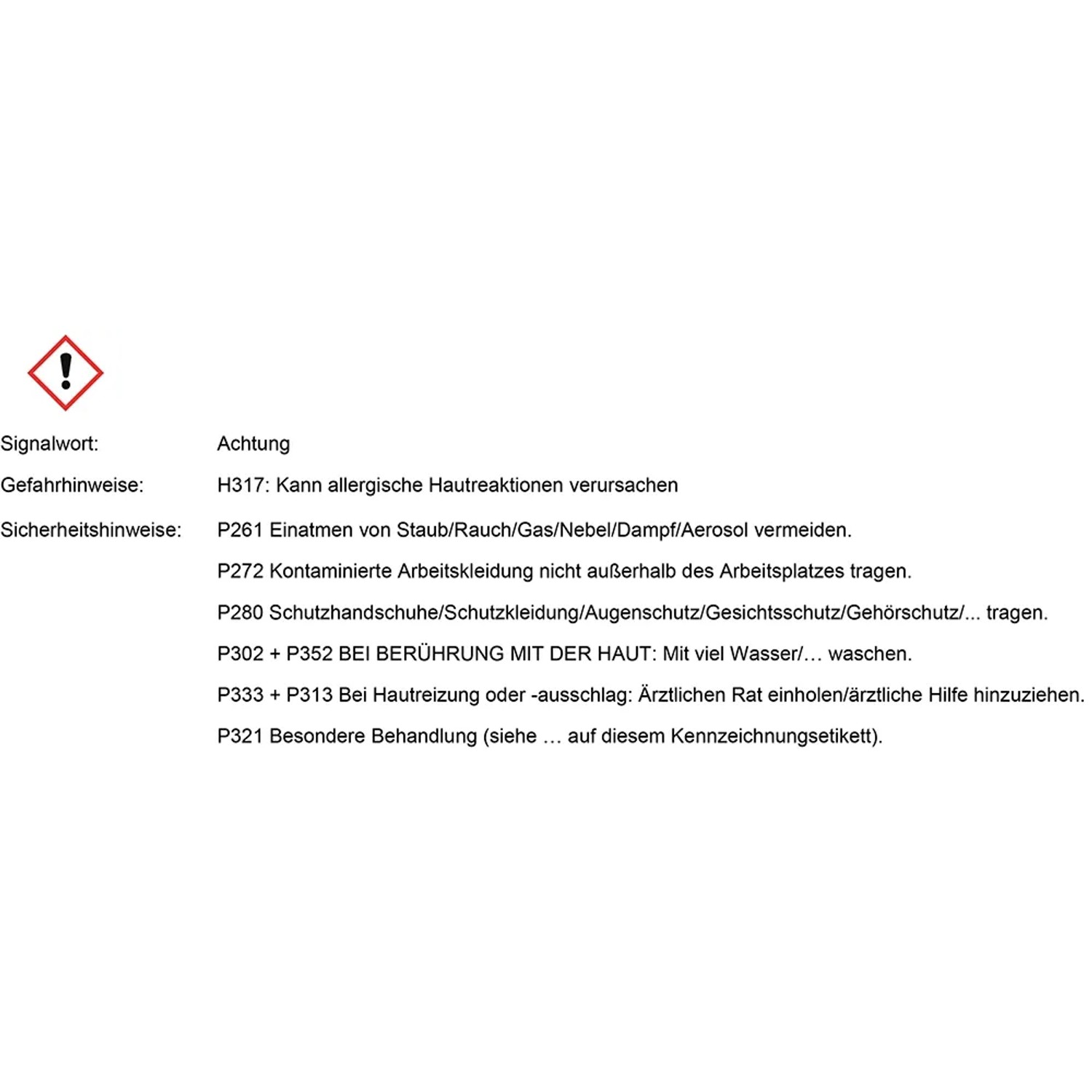 Sicherheitshinweise: Warnsymbol, Signalwort Achtung, Gefahren- und Sicherheitshinweise.