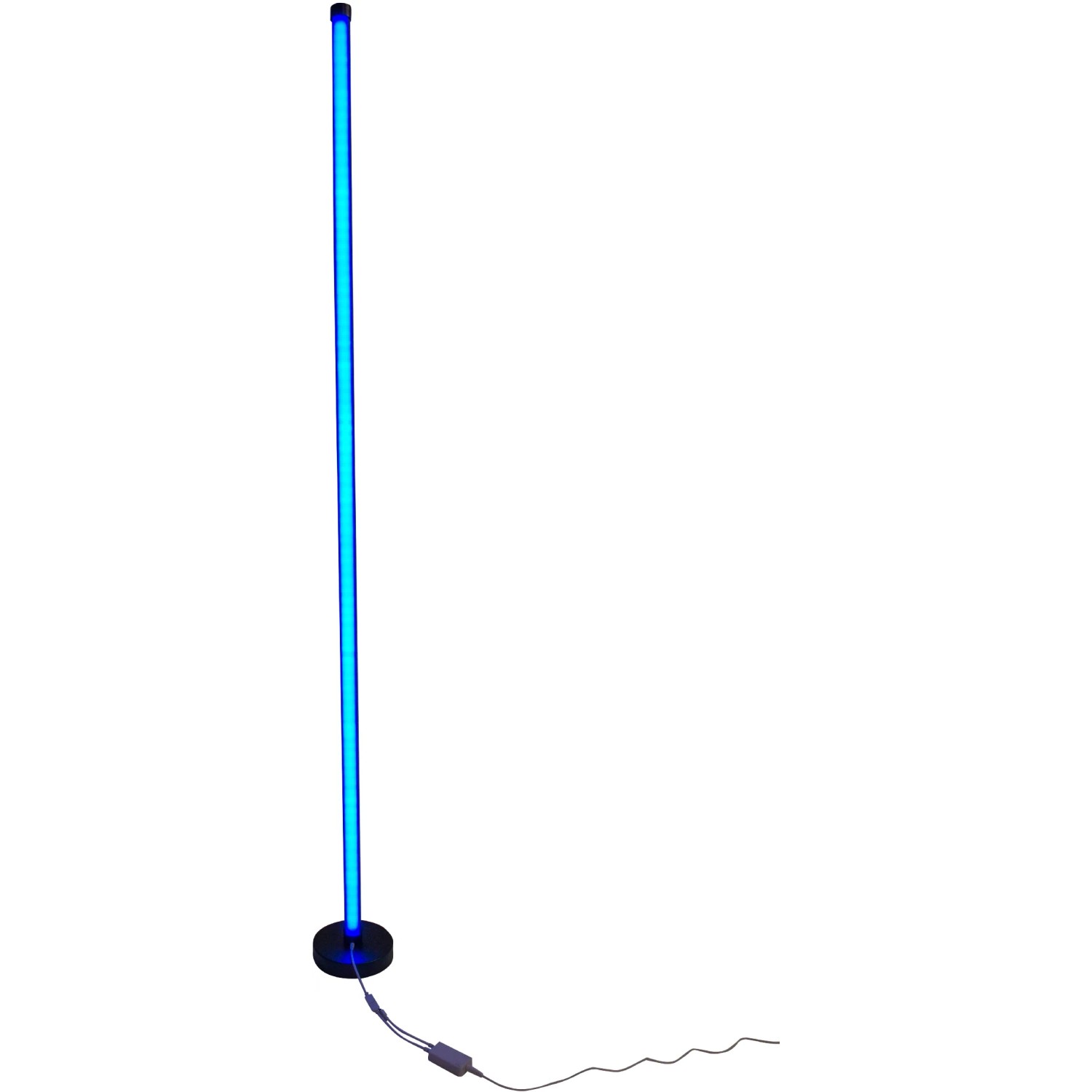 Näve LED-Stehleuchte Digital Motion Light, 150 cm, mit blauer Beleuchtung.