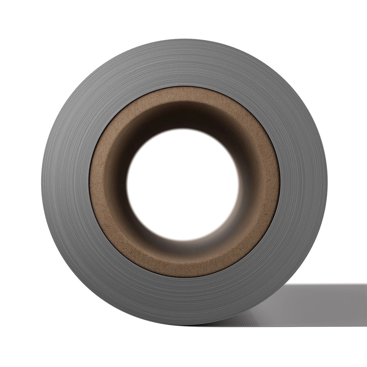 Juskys PVC Sichtschutzstreifen, 4er Set, hellgrau, auf Rolle für Stabmattenzaun.