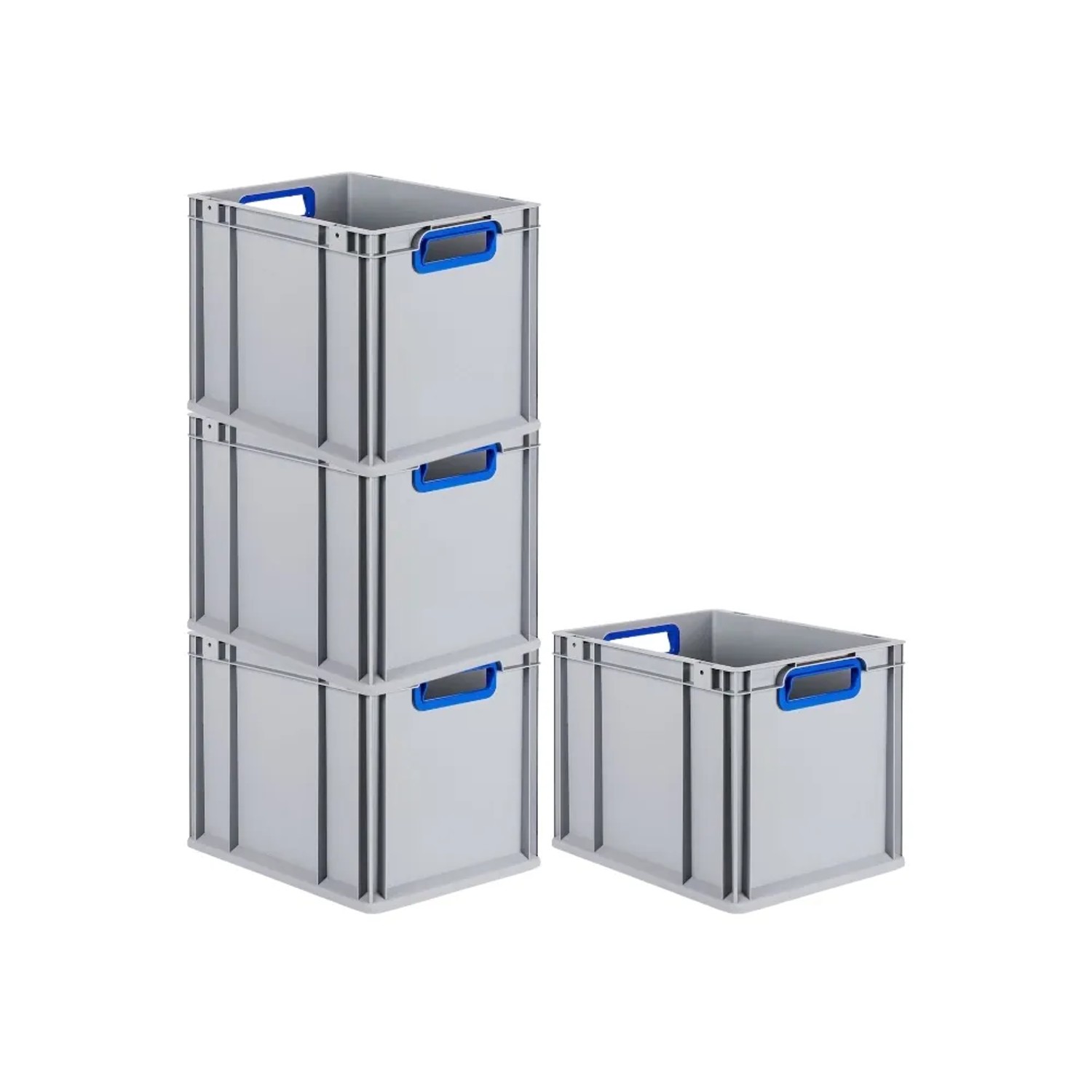 allit Sichtlagerkasten ProfiPlus Box 4, aus PP, blau allit Sichtlagerkasten ProfiPlus Box 4, aus PP, blau