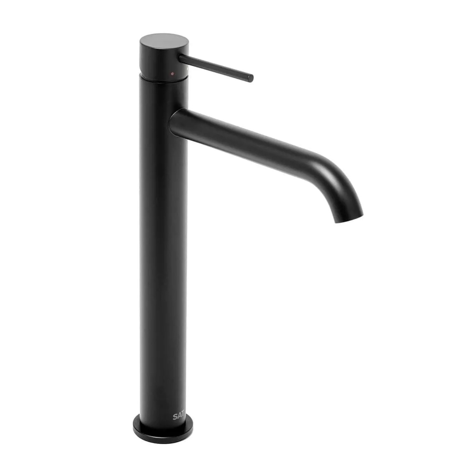 Swiss Aqua Technologies Einhebelmischer Waschtischarmatur Waschtischbatterie 30,8CM Edelstahl Schwarz Matt
