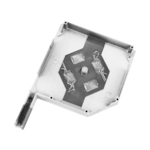 Avosdim Blendkappenlager für Vorbaurollladen, 205mm, zur Befestigung des Motors im Rollladenkasten.