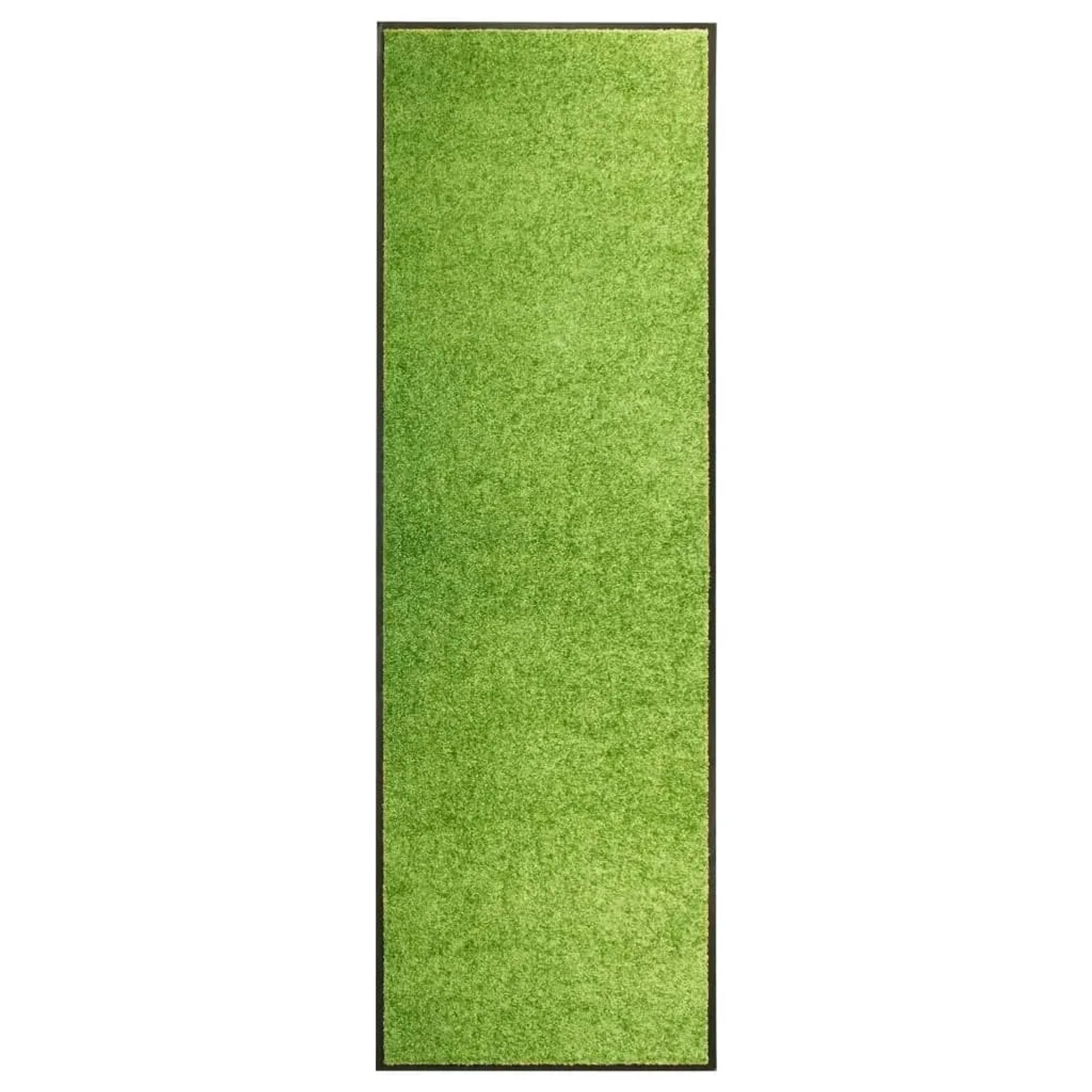 vidaXL Fußmatte Waschbar Grün 60x180 cm 323429