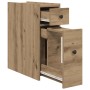 vidaXL Badschrank Schmal mit Rollen Artisan-Eiche Holzwerkstoff 855294_4