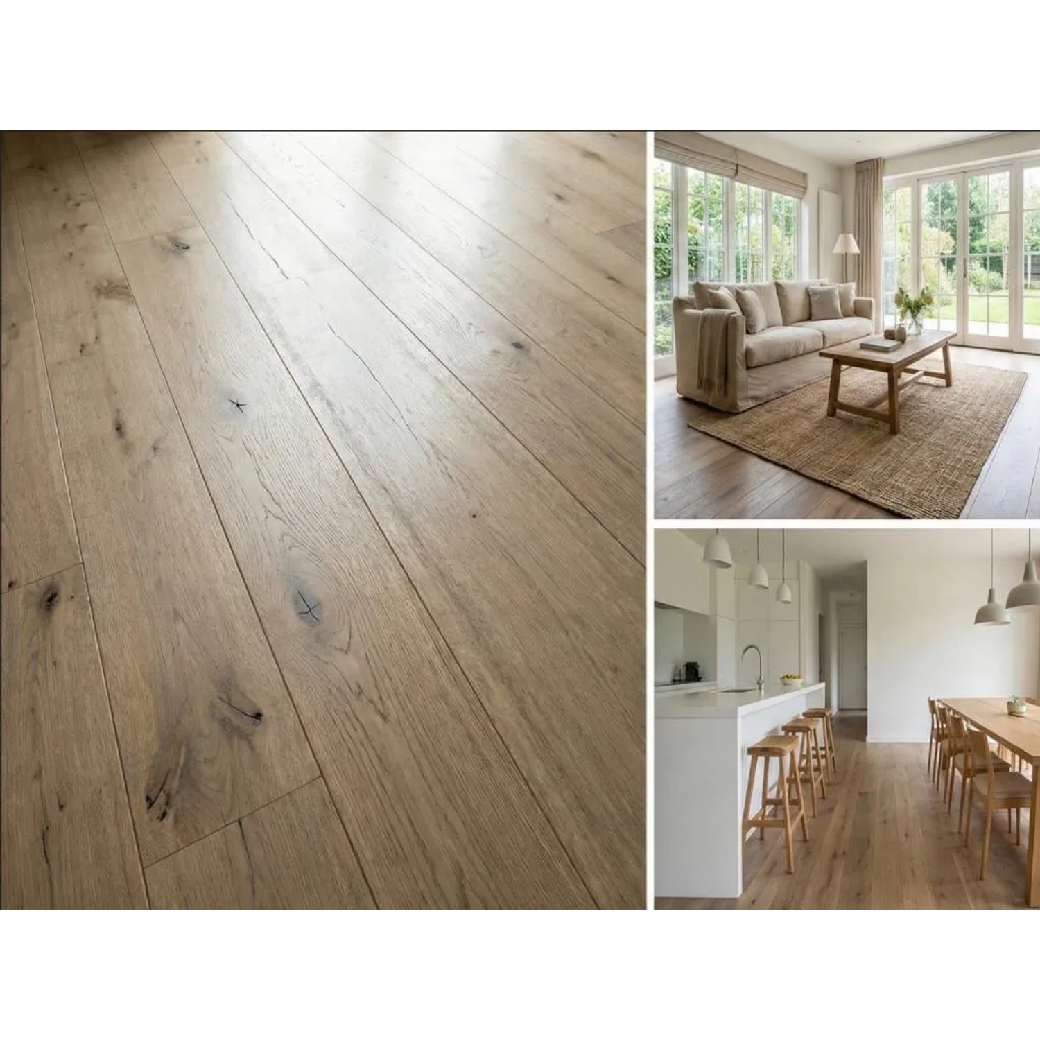 Timefloor Massivholzdiele Eiche Rustikal R Geschliffen Rubio Geölt Smoked OAK