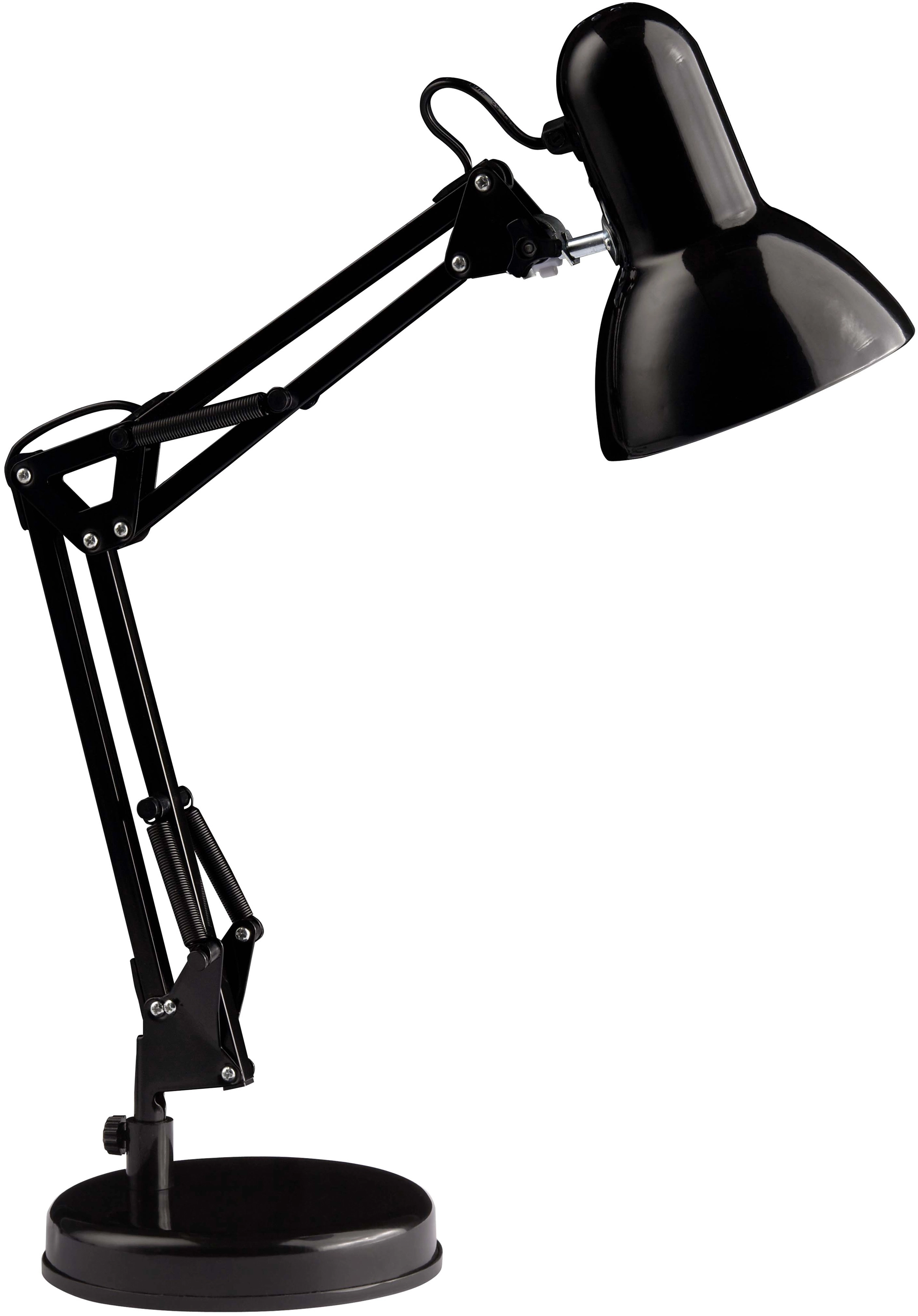 cm kaufen Tischlampe Schwarz Henry OBI E27 Brilliant bei 50