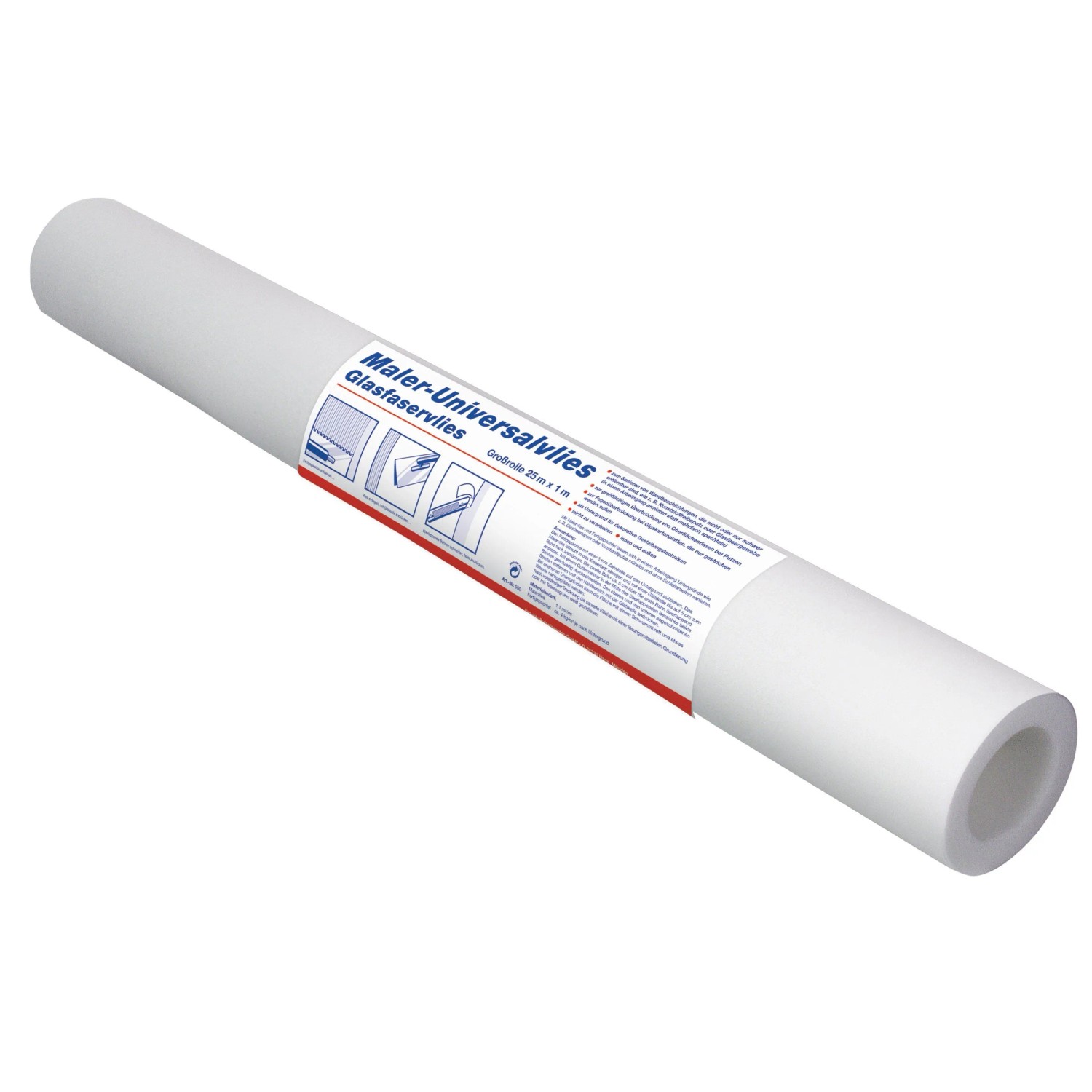 Decotric Maler-Universalvlies Großrolle 1 m x 25 m Weiß