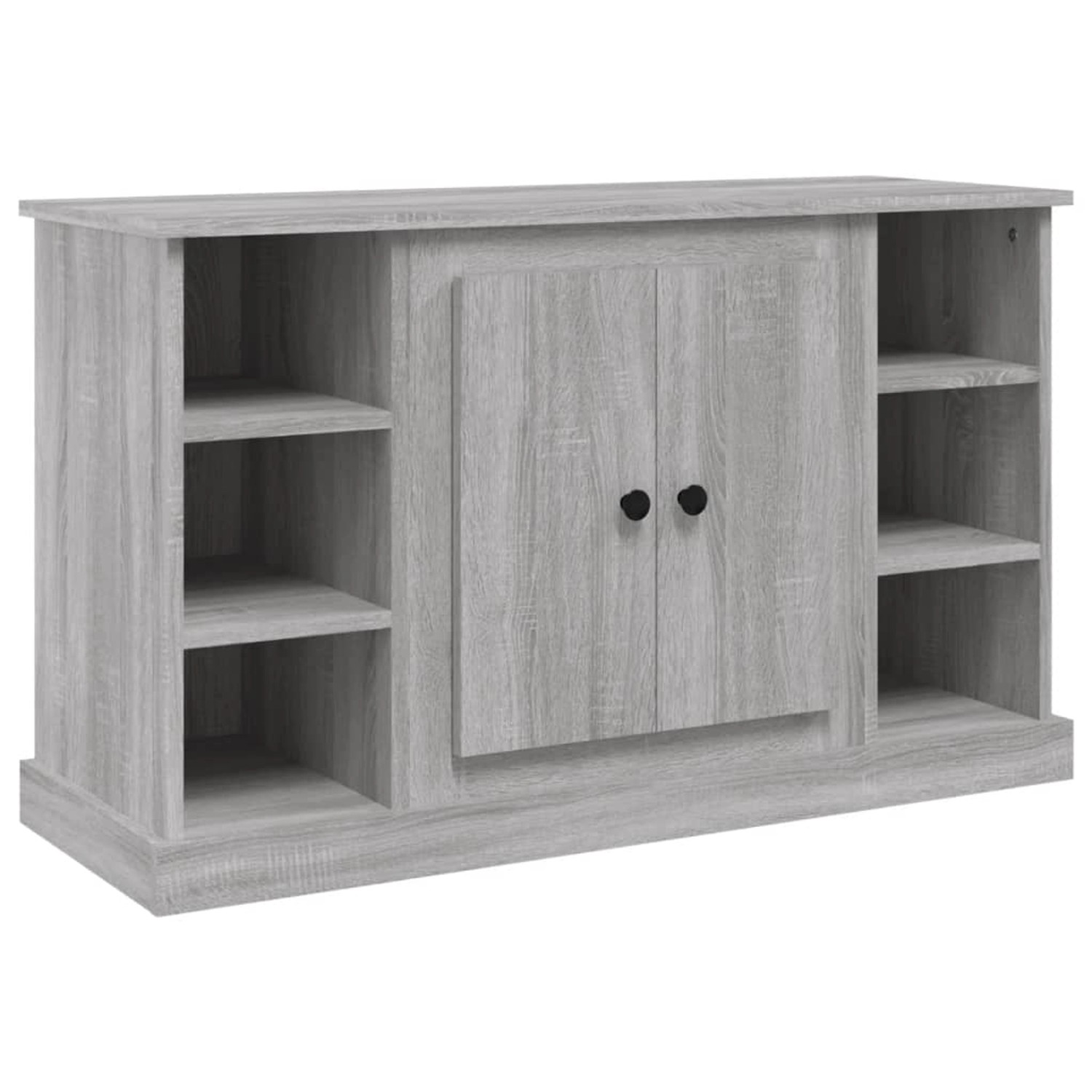 vidaXL Sideboard Grau Sonoma 100x35,5x60 cm Holzwerkstoff 816446