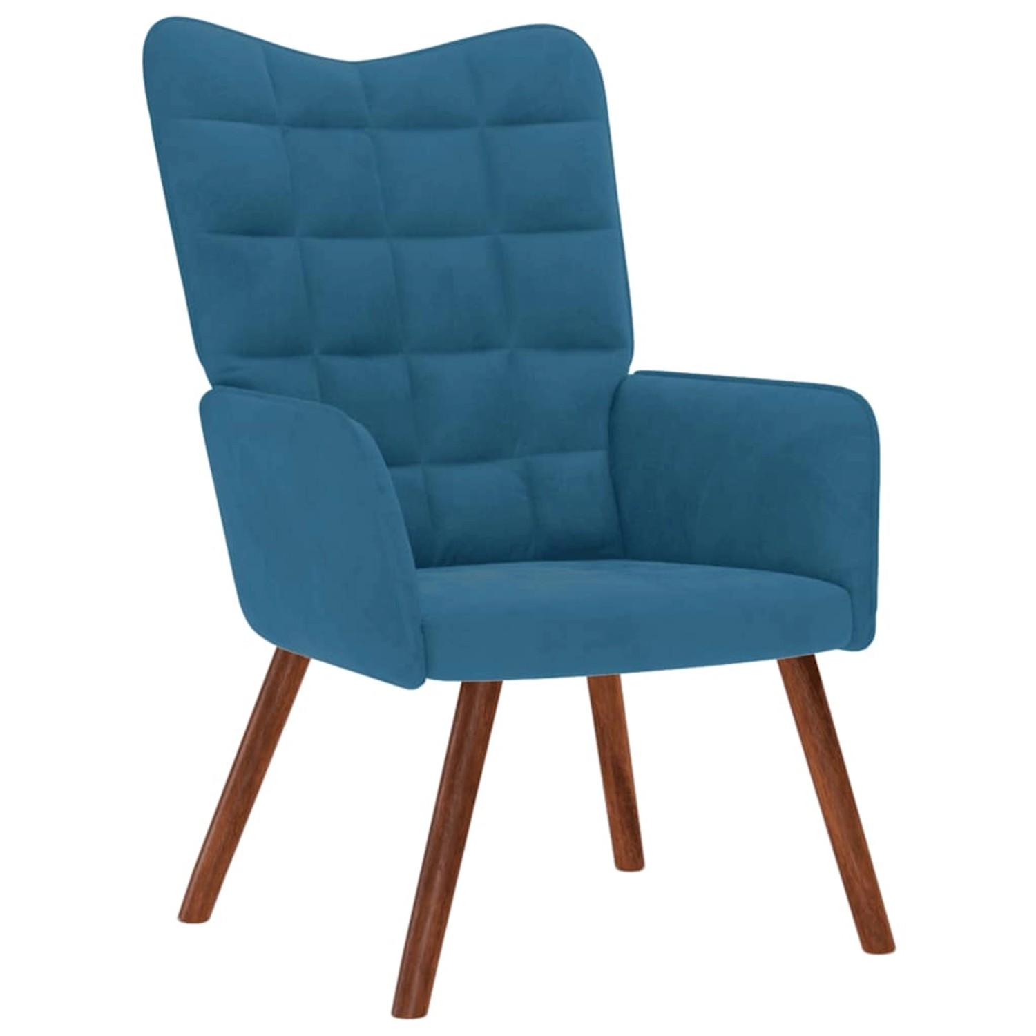 vidaXL Relaxsessel Blau Samt 4016820 günstig online kaufen