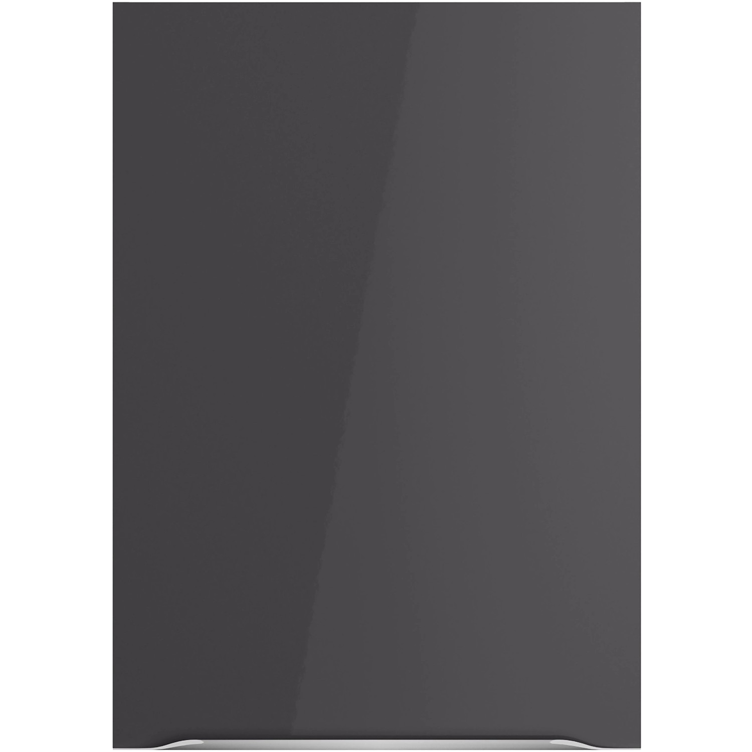 Optifit Hängeschrank Linus984, 50 cm, Anthrazit Glanz/Wildeiche, für die Küche.