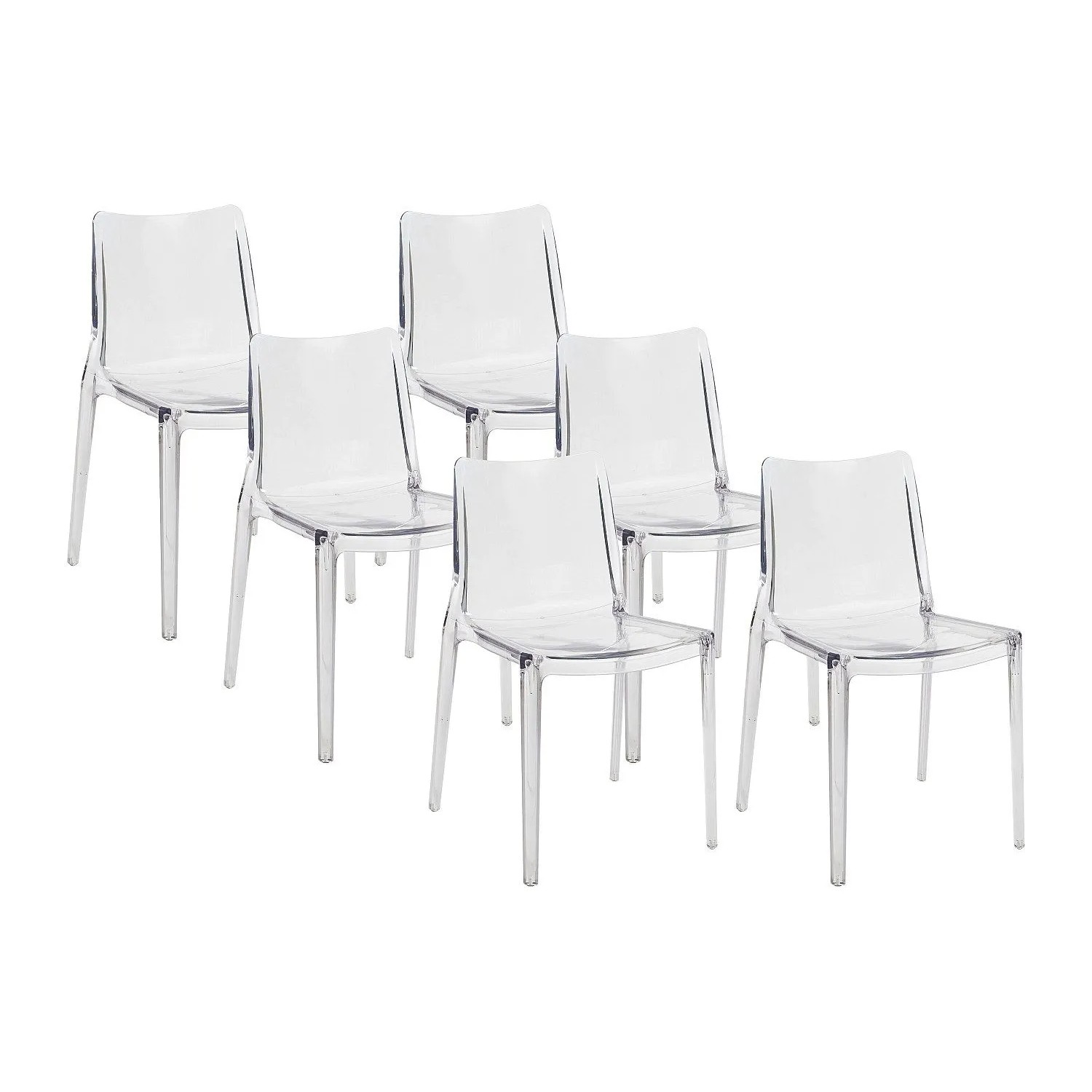 Vente-unique Stuhl Rankaza Transparent 50 cm
