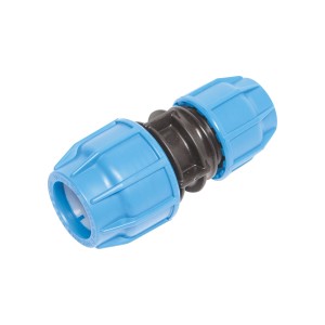 LUX-TOOLS Reduziermuffe für PE-Rohre, 32 mm auf 25 mm, zur Verbindung von Kaltwassersystemen.