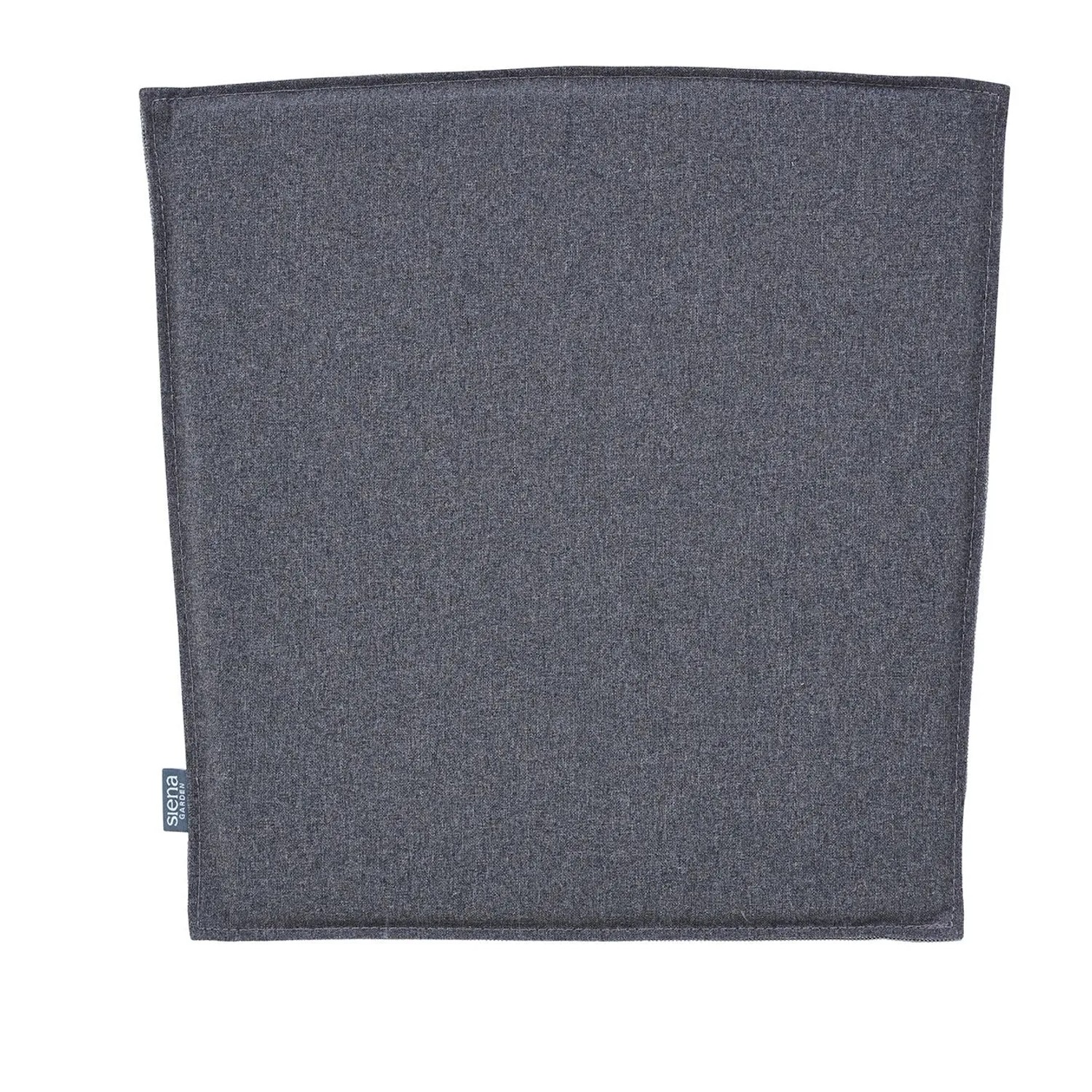 Siena Garden Sitzkissen Universal 37/43 cm x 44 cm x 1,5 cm Charcoal