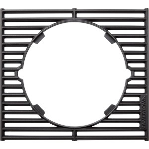 Eckiger Modular-Grillrost aus Gusseisen für Knox 3- und 4-Brenner Gasgrills.