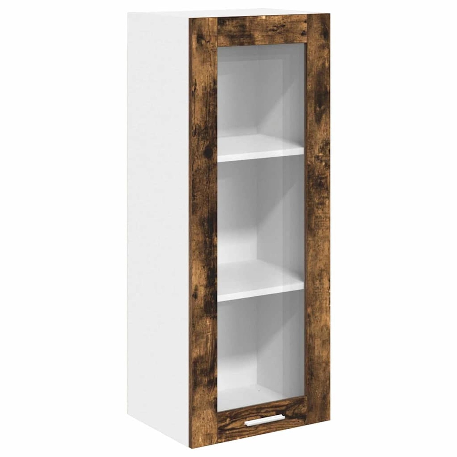 vidaXL Hängeschrank mit Tür Riga Geräucherte Eiche 40 x 31 x 100 cm 884382 günstig online kaufen