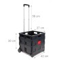Relaxdays Einkaufstrolley Klappbar bis 35 kg 39 x 42 x 37 cm 3,2 kg_4
