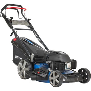 Hyundai Benzin-Rasenmäher LM5103G VS mit 51 cm Schnittbreite.