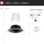Paulmann Urail LED Einbaustrahler Set, Smart Home Zigbee, rund, 90mm, 420lm, RGBW, Produktdetails.