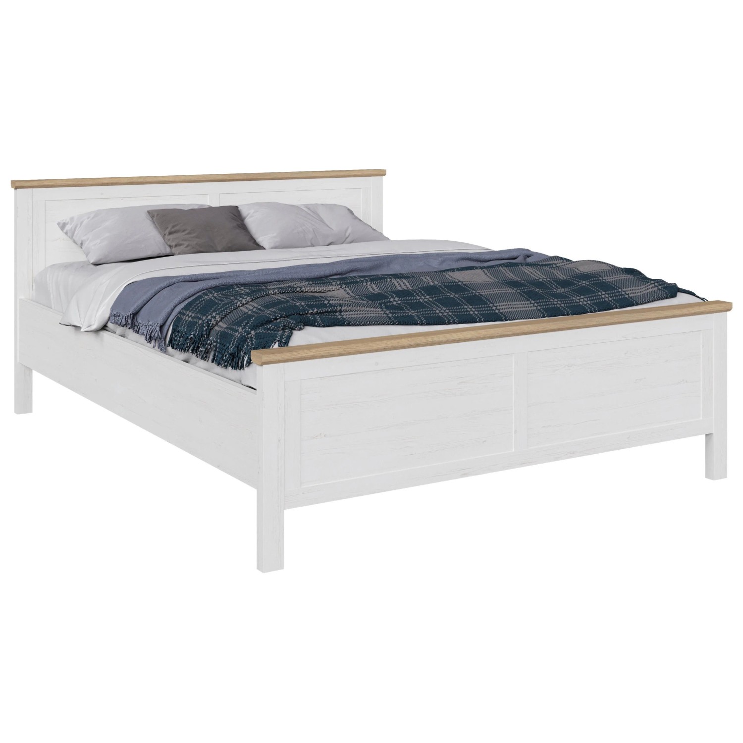 Mömax Bett Korsika Eiche-/Pinienf. ca. 160x200cm