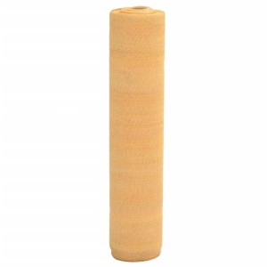 vidaXL Zaunblende Sandfarbe 1x10 m HDPE 195 g/m² 4003851