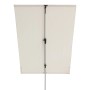 Doppler Balkonschirm Active, 130x180 cm, Natur, mit Dreh- und Neigungsfunktion.