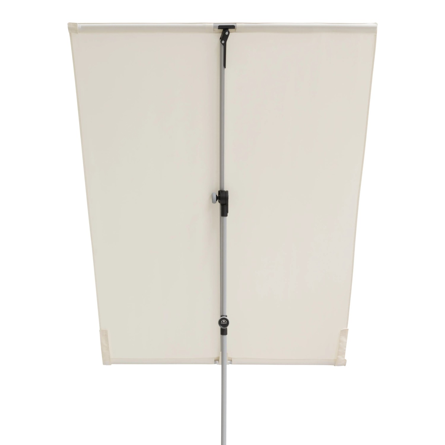 Doppler Balkonschirm Active, 130x180 cm, Natur, mit Dreh- und Neigungsfunktion.