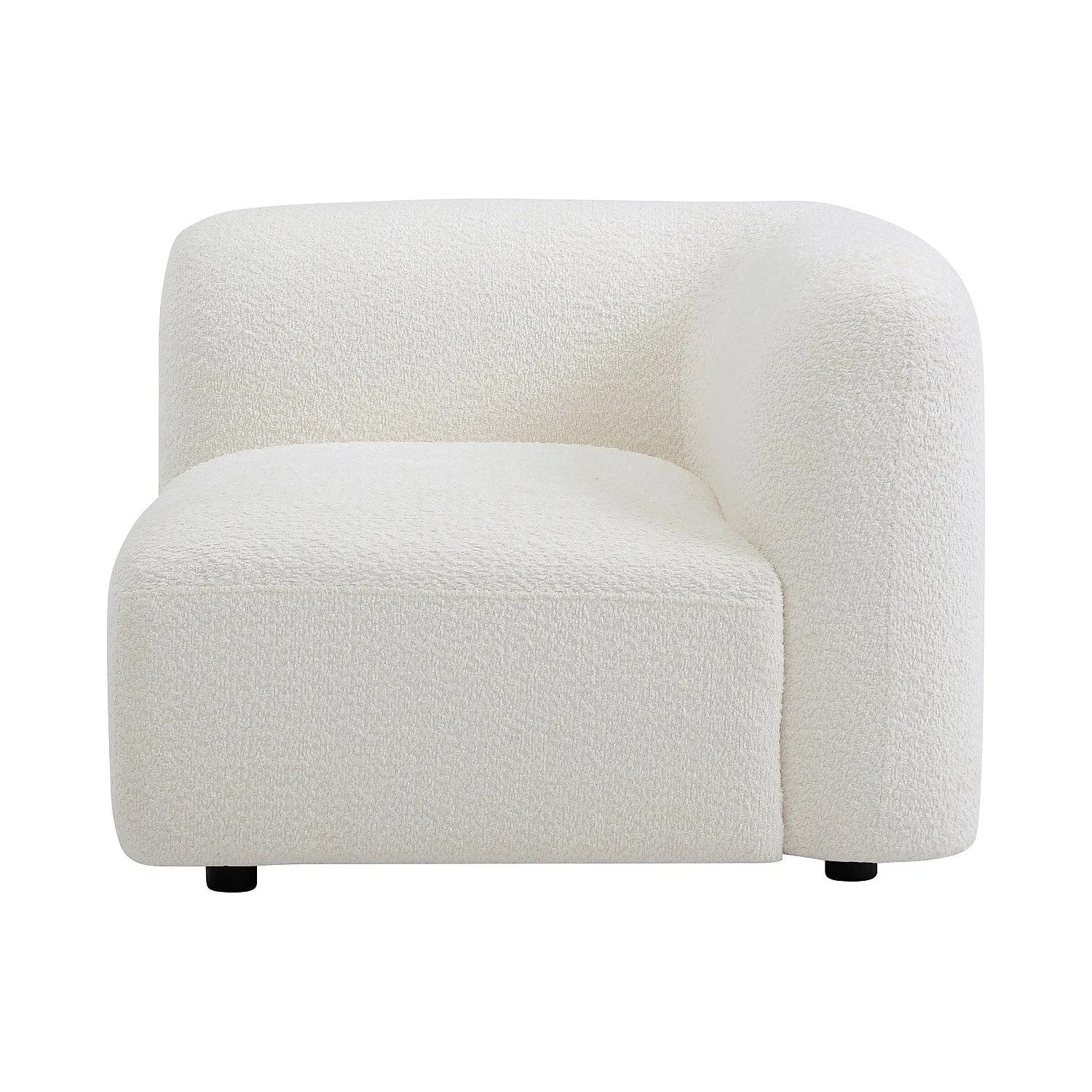 Vente-unique Sessel Mit Gerader Rückenlehne Danepi Gebrochenes Weiß 94 cm