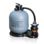 Gre Sandfilteranlage Ø 500 mm mit 5-Wege-Ventil und Vorfilter für Pools.