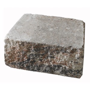 Mauerstein Vigneto Jura-Nuanciert, gekollert, 24x18x12 cm, für Mauern und Beeteinfassungen.