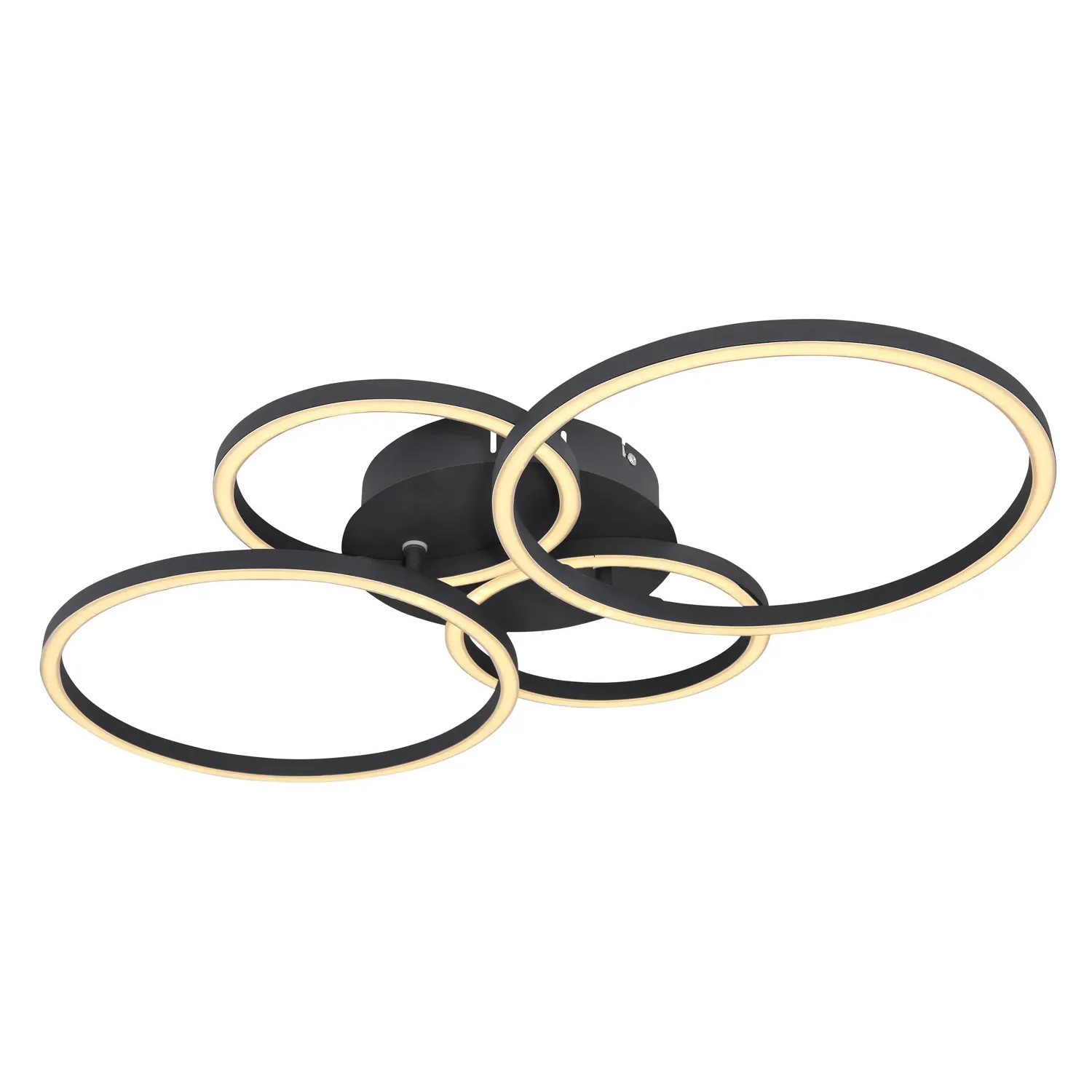 Globo LED Deckenleuchte KENDY, Ring-DM: 2x30cm, 2x20,5cm