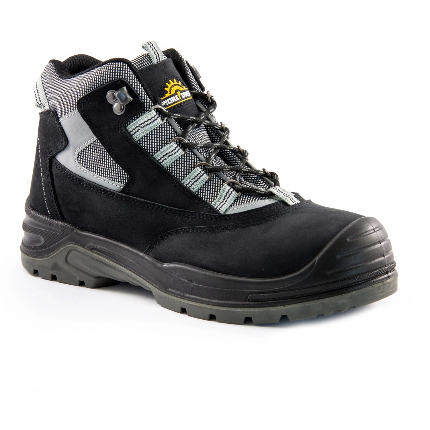 Sicherheitsstiefel Brooklyn Gr.43 Schwarz/rot