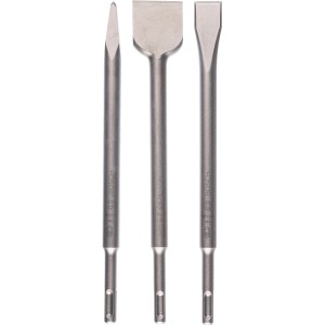 Bosch Meißel-Set Promoline SDS-plus, 3-teilig für Beton- und Mauerwerk.