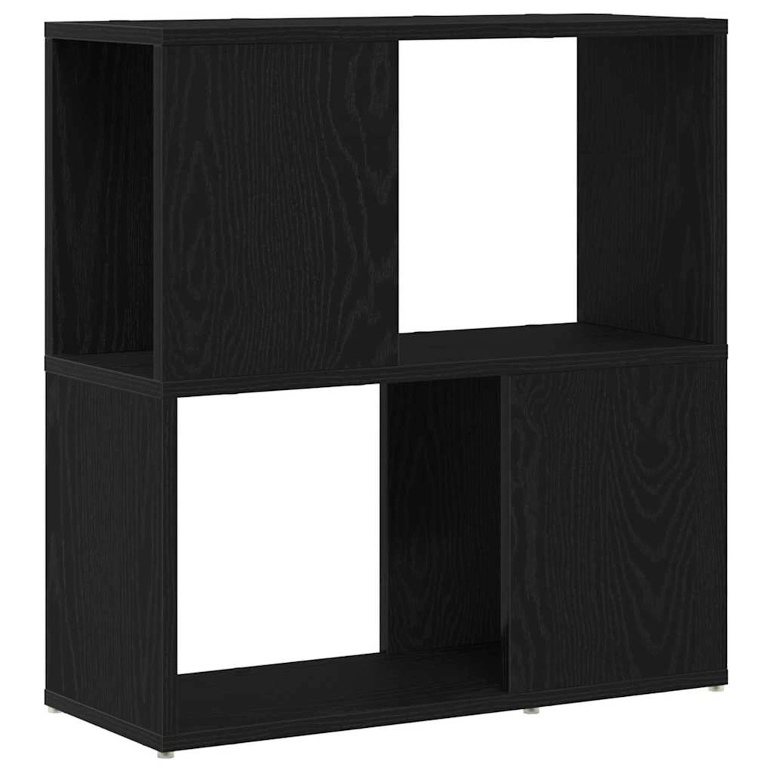 vidaXL TV-Schrank-Set Schwarz 60 x 24 x 63 cm Holzwerkstoff 863153