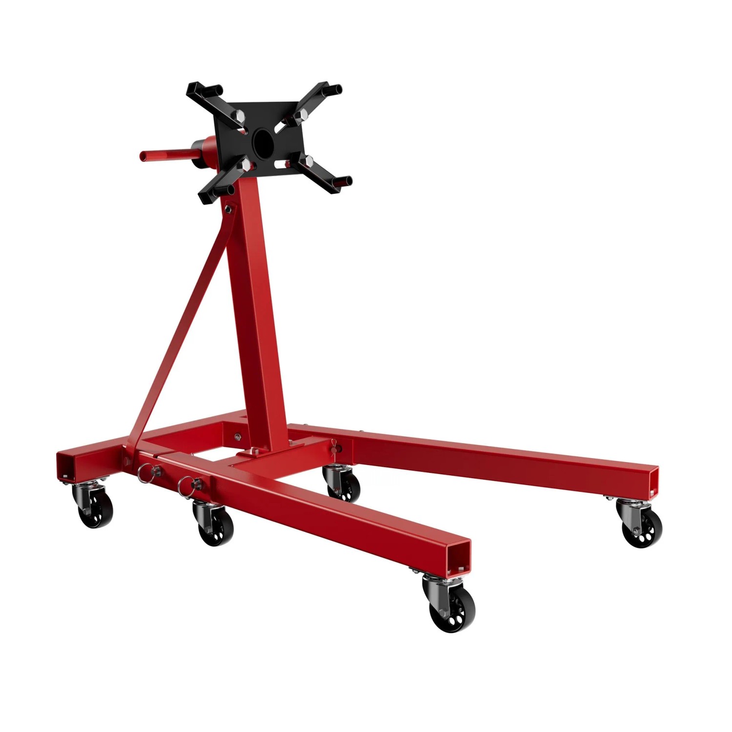 Wiltec Motorständer 900Kg Lackierter Stahl Motorheber Getriebehalter
