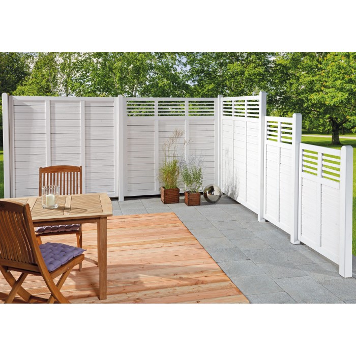 Gartenzäune Weiß kaufen bei OBI