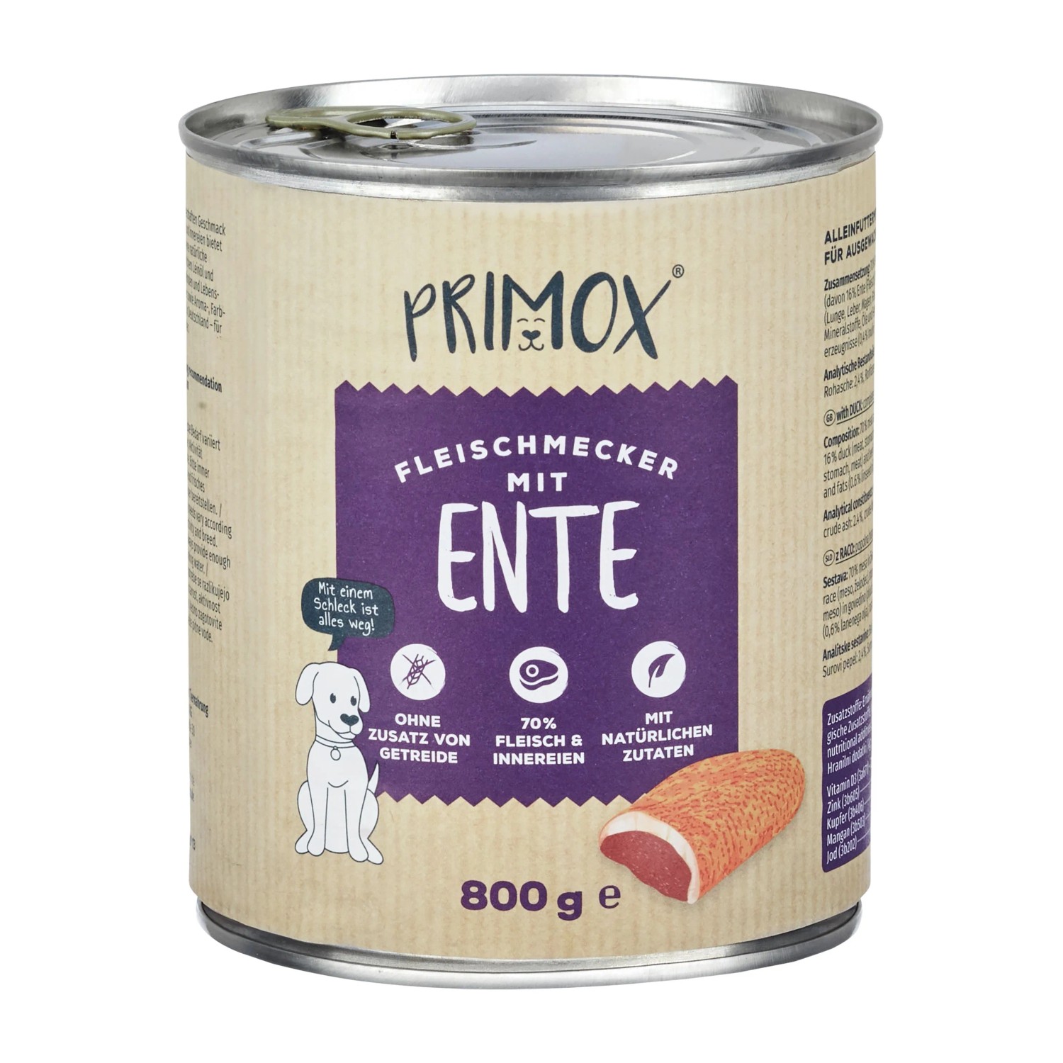 Primox Fleischmecker Ente 800 g