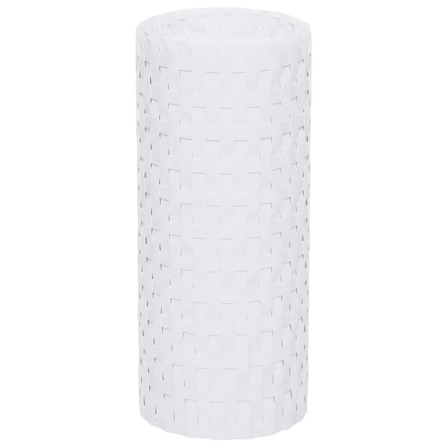 vidaXL Balkon-Sichtschutze 5 Stk Weiß 255x19 cm Poly Rattan 156312 günstig online kaufen