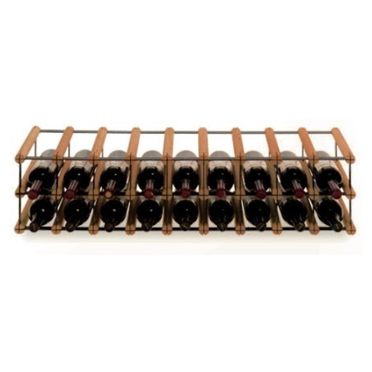 PROREGAL Modulares Weinregal Vinotega Mod Metal HxBxT 22,5 x 92,5 x 24,5 cm günstig online kaufen