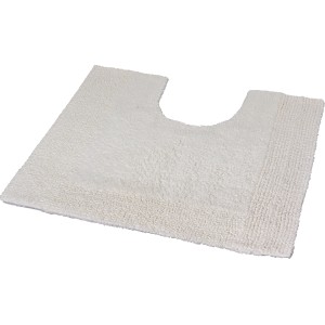 WC-Vorleger Cotone Natur von Kleine Wolke, Baumwolle, 50x50 cm, Naturfarben.