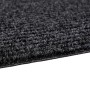 Detailaufnahme: Anthrazitfarbene Astra Türmatte Rib Line Sprint, 40x60 cm, mit Rillenstruktur.