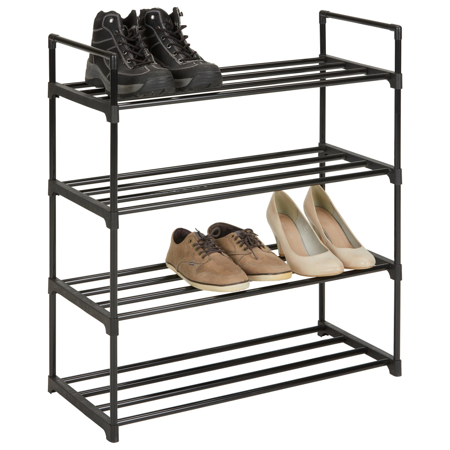 Mömax Schuhregal in Schwarz