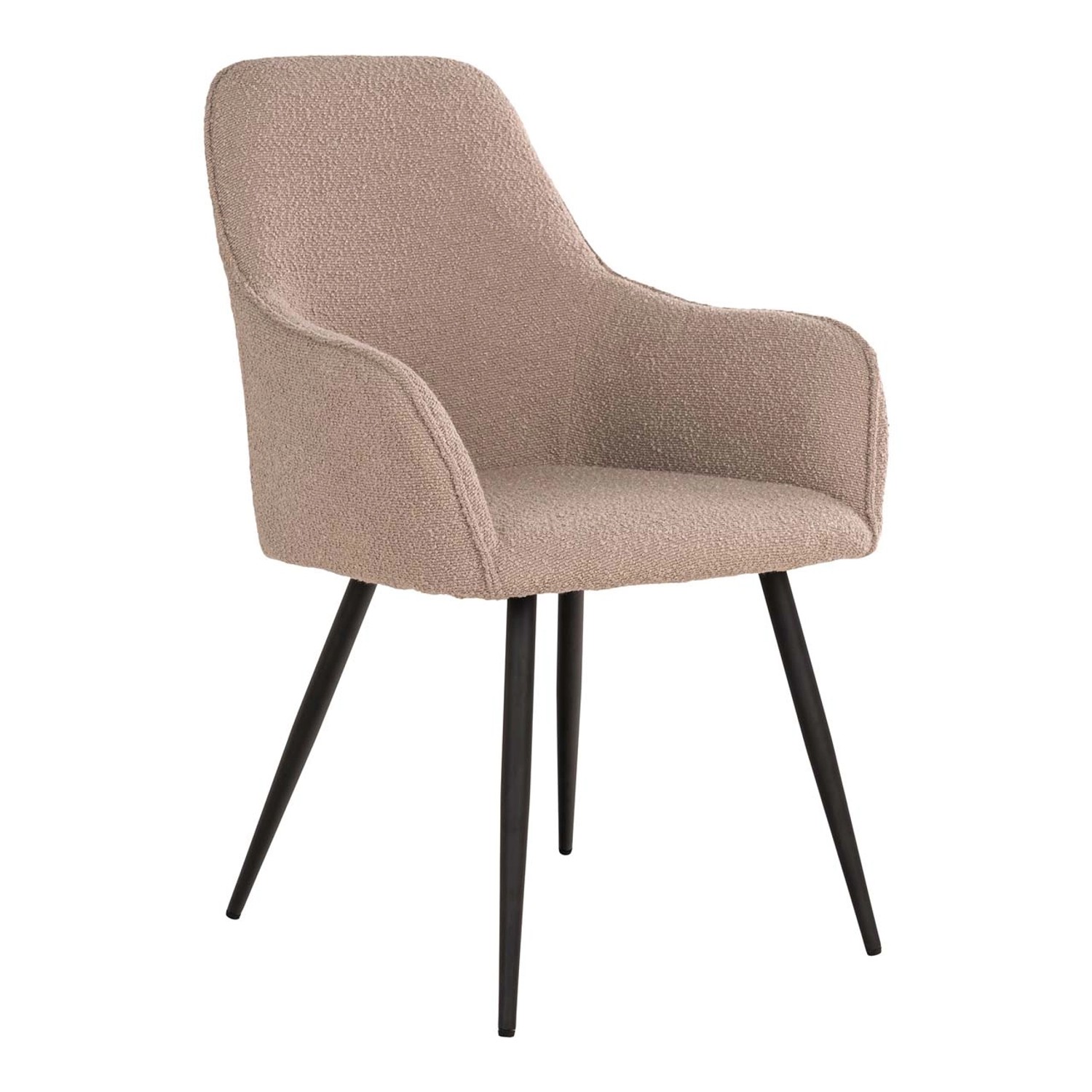 ebuy24 Harbo Esszimmerstuhl Bouclé Beige günstig online kaufen
