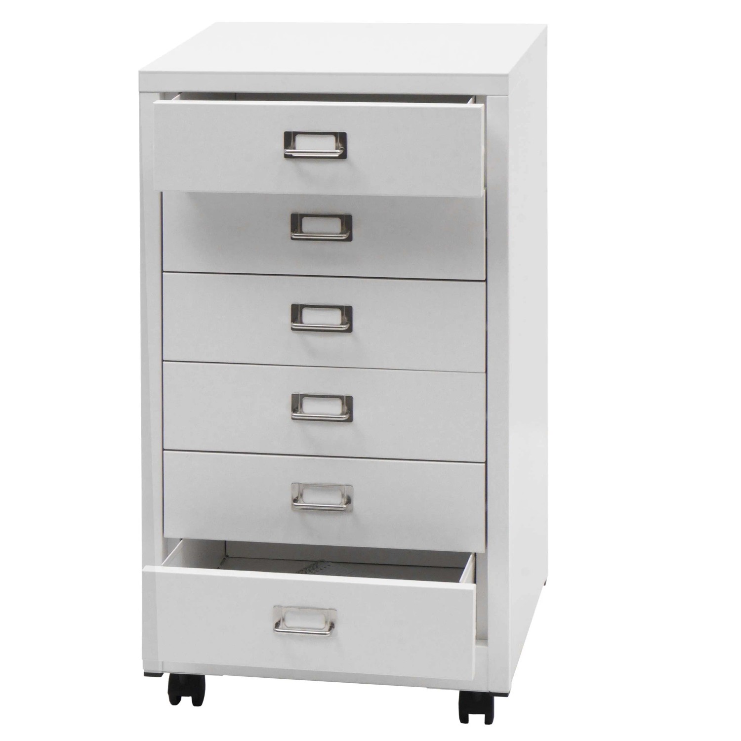 MCW Rollcontainer L49 Weiß 6 Schubladen günstig online kaufen