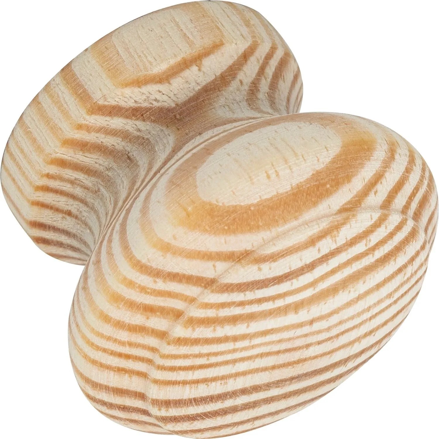 Alles im Griff Möbelknopf Horno Ø 35 mm Tiefe 28 mm Fichte Roh
