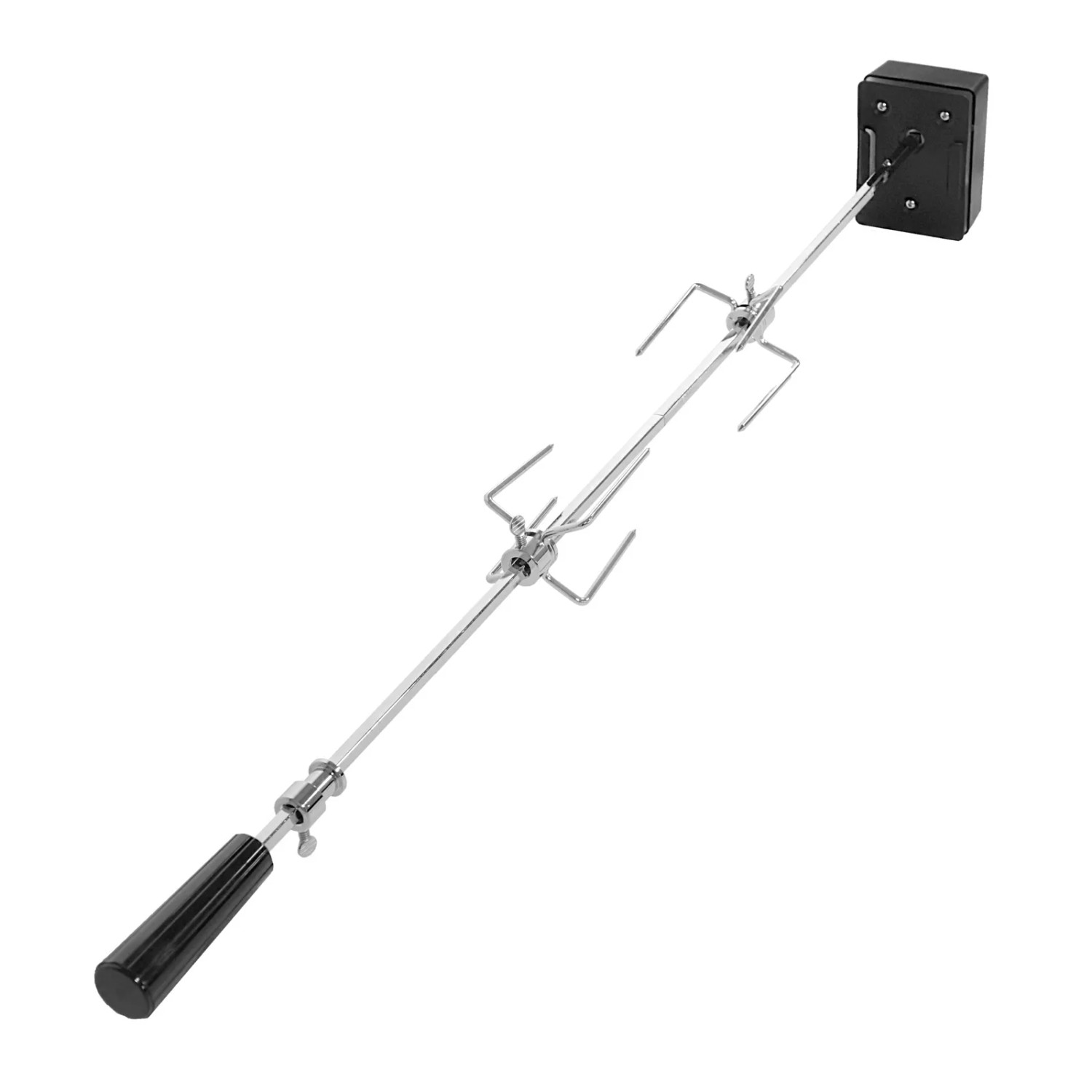 Drehspieß für Taino Red 6+1 Gasgrill, Edelstahl mit Motor und Halterung.