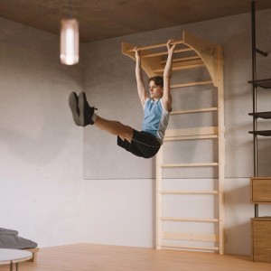 ArtSport Holz Sprossenwand für Erwachsene