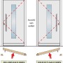 Premium Kunststoff-Haustür, Anthrazit-Weiß, DIN links/rechts, Außenansicht mit Details zum Einbau.