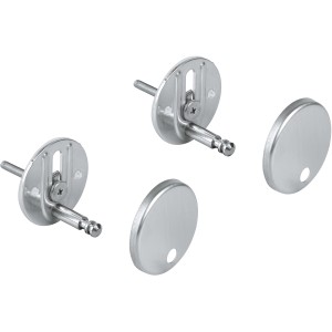 Grohe Befestigungssatz Chrom für WC-Sitze, 2-teilig.