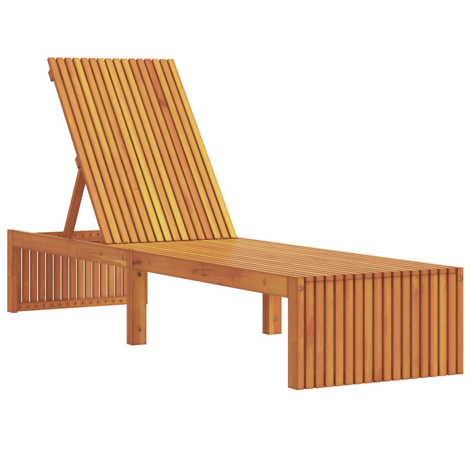 vidaXL Sonnenliege 200x55x30 cm aus Massivem Akazienholz 4108114 günstig online kaufen