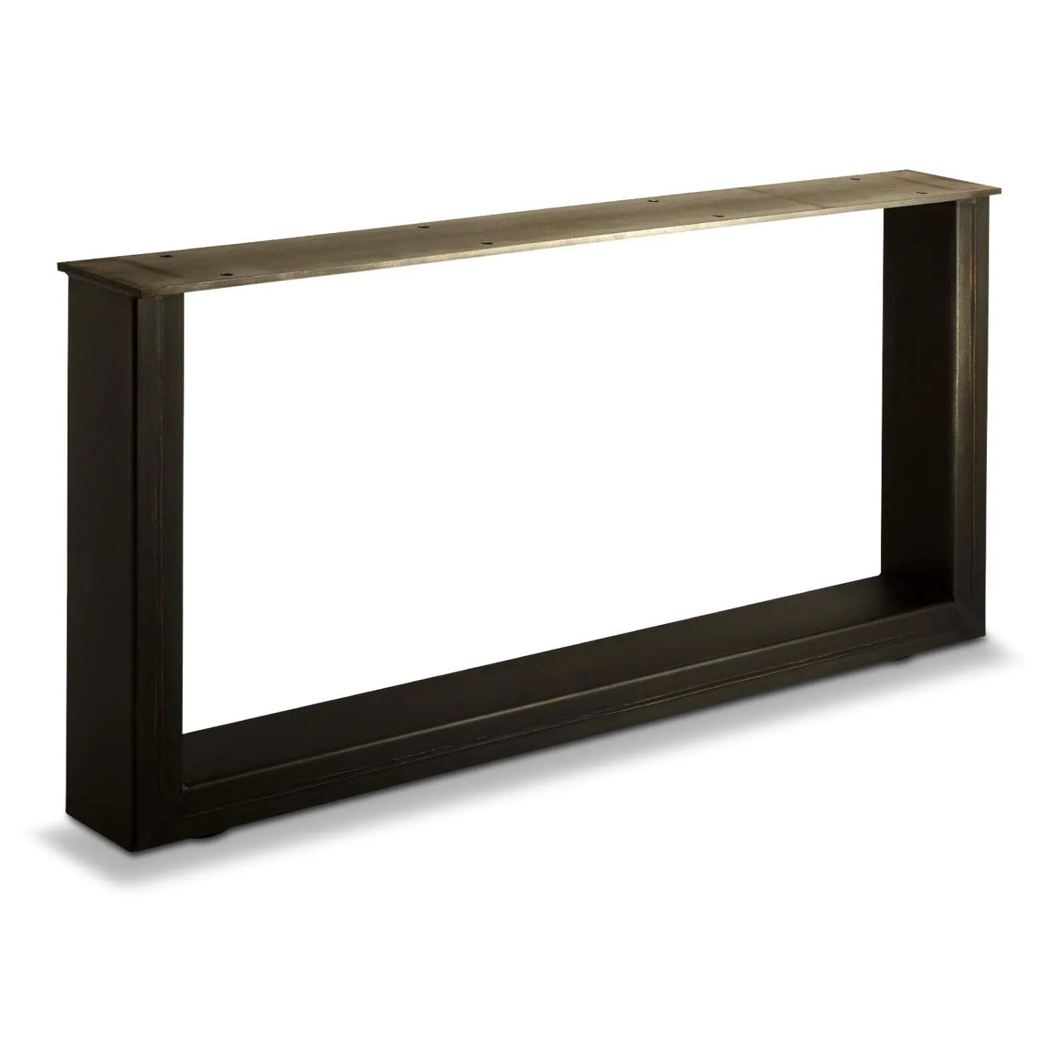 SOTECH Design Tischgestell KUFE Industrial Vintage Look Stahl Bis 250 Kg Belastbarkeit Höhenverstellbar Höhe 400 mm Tief...